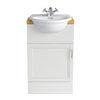 Heritage - Caversham 500mm Vanity Unit with Pewter Handle - Various Colour Options profile small image view 1 