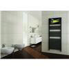 San Francisco Designer Heated Towel Rail with Integrated LCD TV (W600 x H1800mm) profile small image view 3 