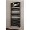 San Francisco Designer Heated Towel Rail with Integrated LCD TV (W600 x H1800mm) profile small image view 1 