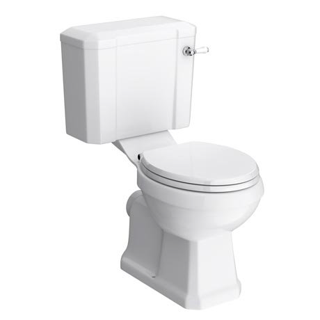 Keswick Traditional Close Coupled Toilet with Soft Close Seat