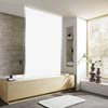 Kleine Wolke - Vinyl White Shower Roller Blind W1340 x H2400mm (Parts A+B) profile small image view 1 