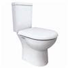 Knedlington Short Projection Cloakroom Toilet with Seat profile small image view 3 