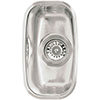 Reginox Comfort 0.5 Bowl Stainless Steel Inset/Undermount Kitchen Sink profile small image view 1 
