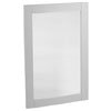Tavistock Lansdown 570mm Wooden Framed Mirror - Pebble Grey profile small image view 1 