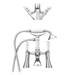 Lancaster Traditional Tap Package (Bath + Basin Tap) profile small image view 4 