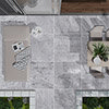 Larino Grey Outdoor Stone Effect Floor Tiles - 600 x 600mm Small Image