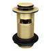 Lancaster Traditional Brushed Brass Tall Mono Basin Mixer incl. Waste profile small image view 2 