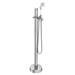 Lancaster Traditional Chrome Single Lever Freestanding Bath Shower Mixer profile small image view 2 
