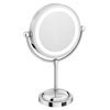 Arezzo LED Illuminated Free Standing Cosmetic Mirror profile small image view 1 