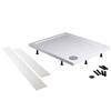 Easy Plumb Shower Tray Panel and Leg Set (1000 Panel x 2) - LEGA profile small image view 1 