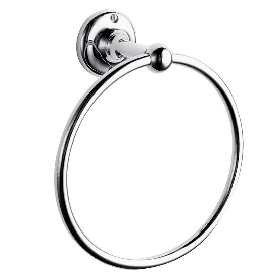 Bathroom Towel Rings, Wrought Iron & Black Towel Rings at Victorian