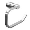 Lilly Modern Toilet Roll Holder - Chrome profile small image view 1 