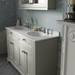 Old London 1200mm Cabinet & Double Bowl Grey Marble Top - Timeless Sand profile small image view 2 