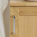 Miller London 60 Wall Hung Two Door Vanity Unit + Basin (Oak) profile small image view 4 