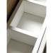 Miller - New York Tall Cabinet with Door Storage & Drawers - White profile small image view 2 