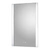 Hudson Reed Glamour LED Touch Sensor Mirror with Demister Pad - LQ083 profile small image view 1 