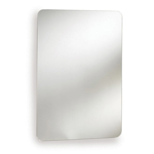 Ultra Image Stainless Steel Mirrored Cabinet With Hinged Door