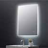 Hudson Reed Leva 500 x 700 Illuminated Mirror w. Touch Sensor - LQ602 profile small image view 1 