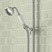 Lancaster Traditional Bath Shower Mixer with Slider Rail Kit - Chrome profile small image view 4 