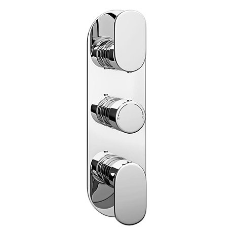 Bosa Modern Triple Concealed Thermostatic Shower Valve