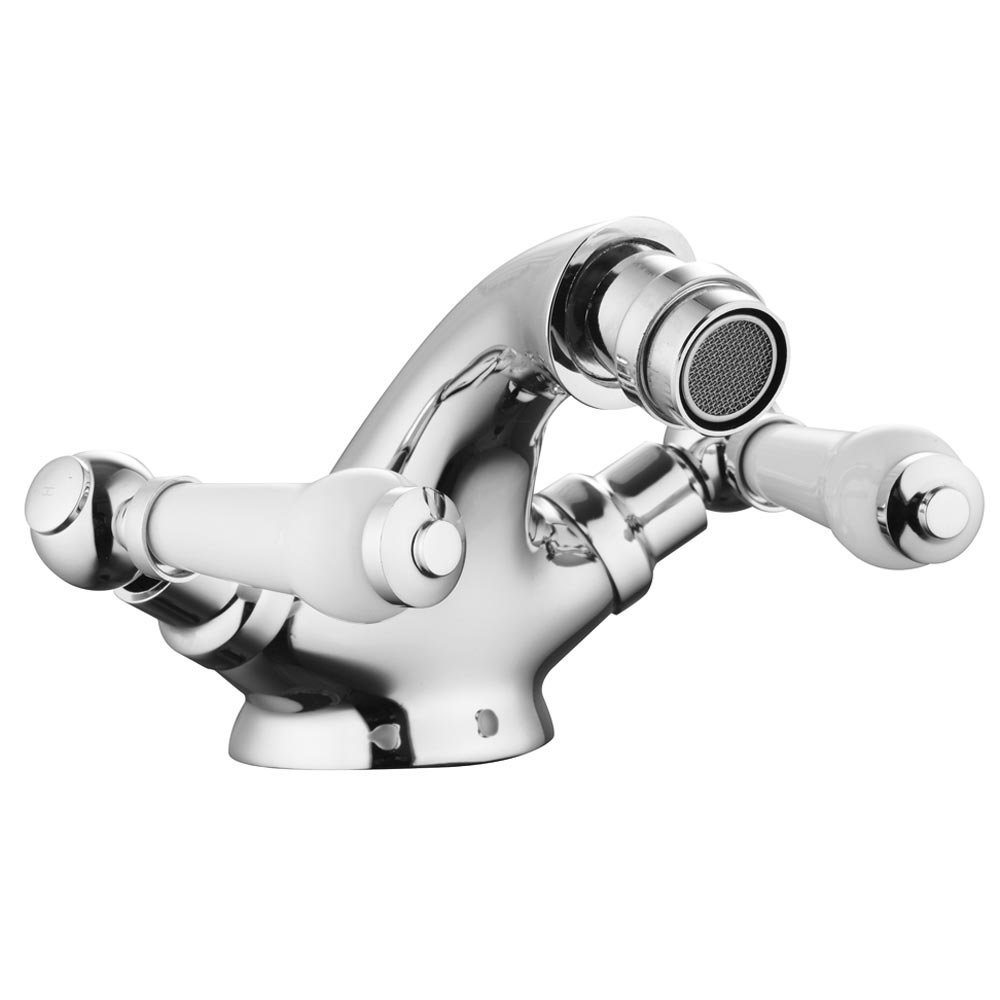 Lancaster Bidet Mixer Tap With Pop Up Waste Victorian Plumbing.co.uk