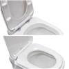 Nuie Luxury D-Shape Soft Close Toilet Seat with Top Fix, Quick Release - NTS004 profile small image view 3 