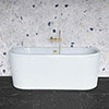 Crosswater Serene Back To Wall Bath (1700 x 750mm) profile small image view 1 