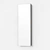 800mm Slimline Mirror Cabinet Dark Oak profile small image view 1 