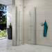 Merlyn 8 Series Double Folding Wetroom Screen Enclosure profile small image view 2 