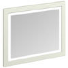 Burlington Framed 90 Mirror with LED Illumination - Sand profile small image view 1 