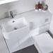 Tavistock Match 1000mm Furniture Run - Gloss White - Left or Right Hand Option profile small image view 4 