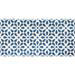 Mataro Blue Patterned Decor Wall Tiles - 125 x 250mm  additional Small Image
