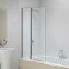 Merlyn Ionic Two Panel Folding Square Bath Screen (900 x 1500mm) profile small image view 1 