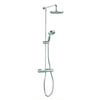 Crosswater - Fusion Multifunction Thermostatic Shower Valve with Fixed Head and Shower Kit - MB500RM profile small image view 1 