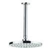Crosswater - Fusion 200mm Round Fixed Head & Ceiling Mounted Arm - MBFUAF20 profile small image view 1 