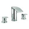 Crosswater - Flow 3 Tap Hole Bath Filler - MBFW330D profile small image view 1 
