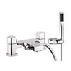 Crosswater - Planet Dual Lever Bath Shower Mixer with Kit - MBPS422D profile small image view 1 