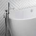 Madrid Floor Mounted Freestanding Bath Shower Mixer profile small image view 4 