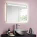 Crosswater Radiance Ambient Illuminated Mirror - MEA6080 profile small image view 2 