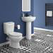Melbourne 5 Piece Bathroom Suite - 3 Bath Size Options profile small image view 2 
