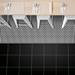 Tetra Mesh Black Wall and Floor Tiles - 200 x 200mm  Profile Small Image