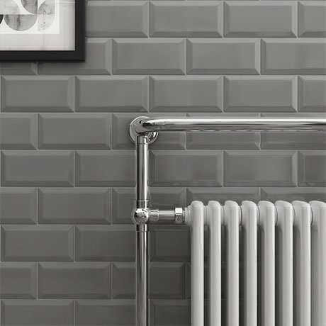 Dark Grey Metro Tiles 20 X 10cm, Dark Grey Wall Tiles