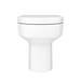 Metro Combined Two-In-One Wash Basin & Toilet (500mm wide x 300mm) profile small image view 4 
