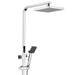 Milan Modern Thermostatic Shower - Chrome profile small image view 3 