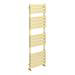 Arezzo Brushed Brass 1600 x 500 Heated Towel Rail profile small image view 3 