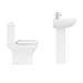 Milan Modern Shower Bath Suite profile small image view 6 