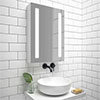 Toreno 500x700mm LED Illuminated Mirror Cabinet inc. Anti-Fog & Motion Sensor - MIR013 profile small image view 1 