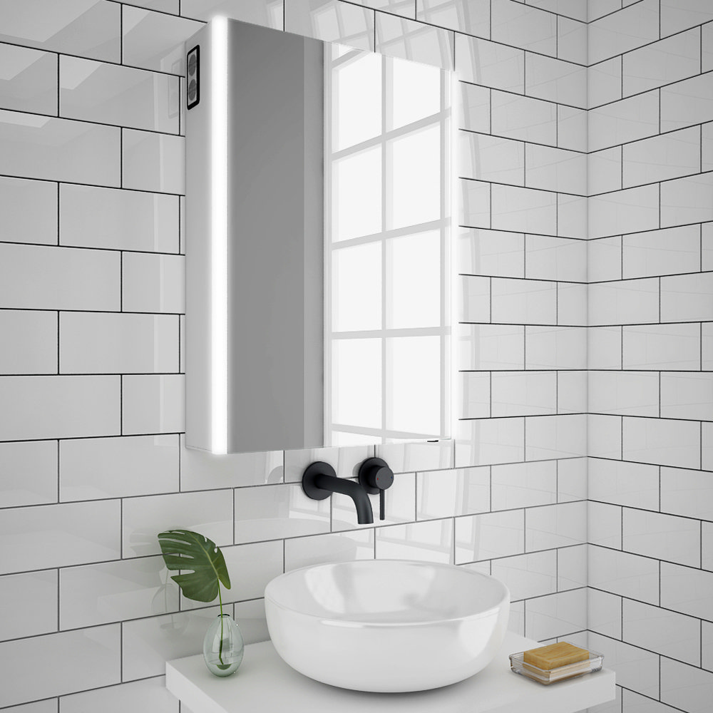 Featured image of post Bathroom Bluetooth Speaker Led Mirror Cabinet With Motion Sensor - George unboxes a slimline bathroom mirror from euroshowers featuring led backlight, demister pad and bluetooth stereo speakers.