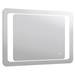 Toreno 800x600mm LED Illuminated Bathroom Mirror inc. Anti-Fog & Touch Sensor - MIR019 profile small image view 2 
