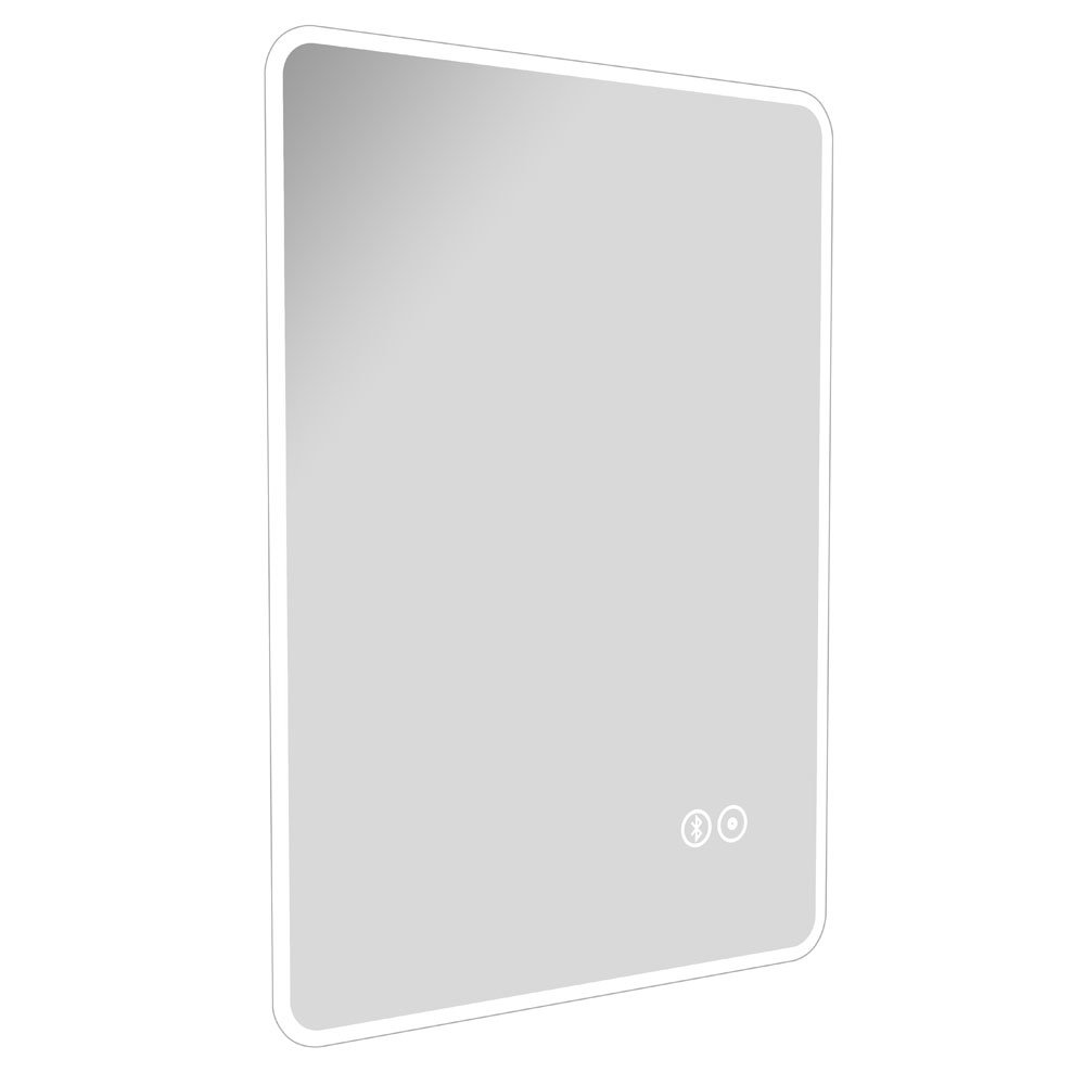 Vision 700 x 500mm LED Illuminated Bluetooth Mirror Inc. Touch Sensor + AntiFog Victorian